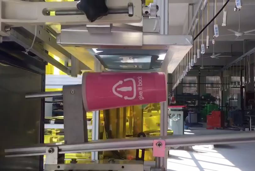 prentun vél úr plastbolli